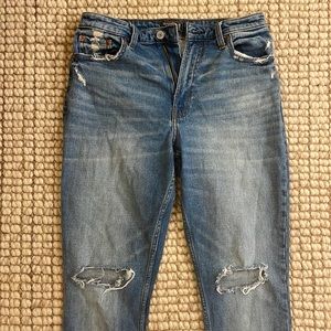 Abercrombie ripped jeans size 28/6R